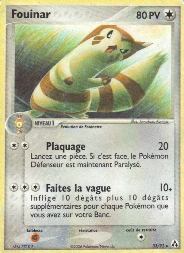 Carte Fouinar 33/92 – EX Créateurs de légendes