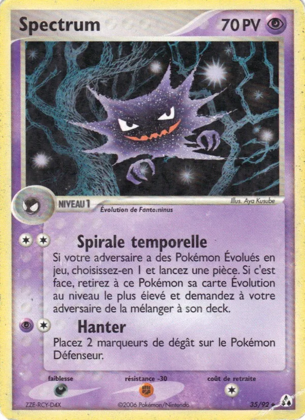 Carte Spectrum 35/92 – EX Créateurs de légendes