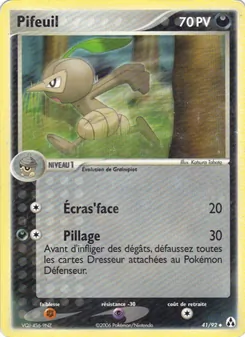 Carte Pifeuil 41/92 – EX Créateurs de légendes