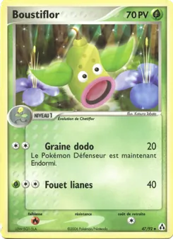Carte Boustiflor 47/92 – EX Créateurs de légendes
