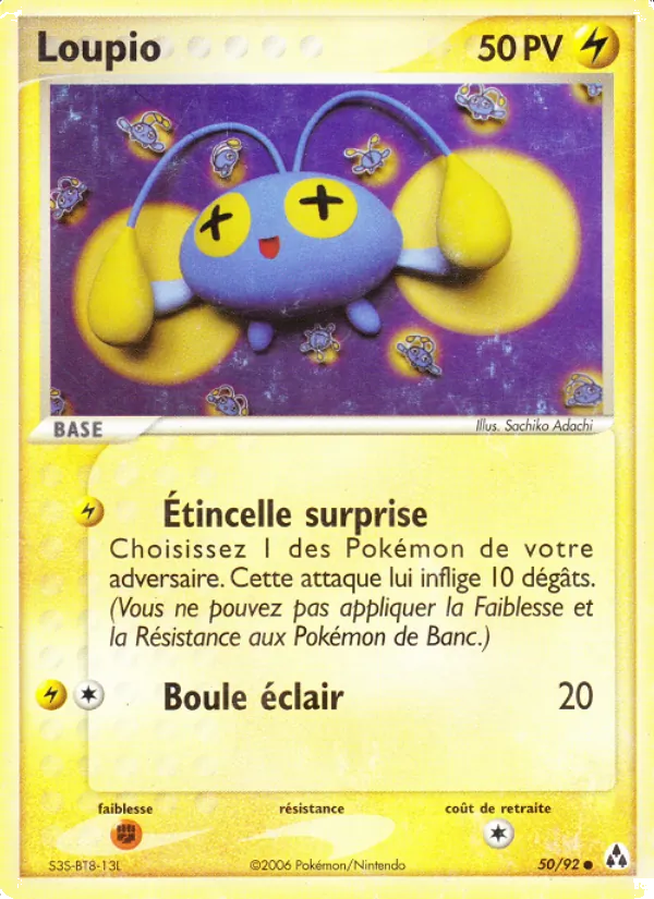 Carte Loupio 50/92 – EX Créateurs de légendes