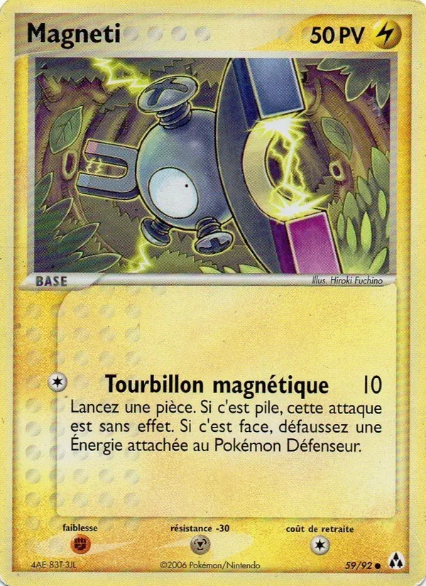 Carte Magnéti 59/92 – EX Créateurs de légendes