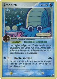 Carte Amonita 60/92 – EX Créateurs de légendes