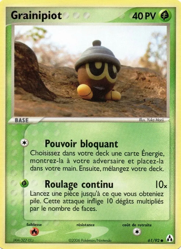 Carte Grainipiot 61/92 – EX Créateurs de légendes