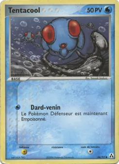 Carte Tentacool 66/92 – EX Créateurs de légendes