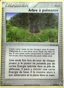 Carte Arbre à puissance 76/92 – EX Créateurs de légendes