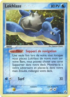 Carte Lokhlass 8/92 – EX Créateurs de légendes