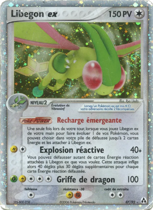 Carte Libegon ex 87/92 – EX Créateurs de légendes