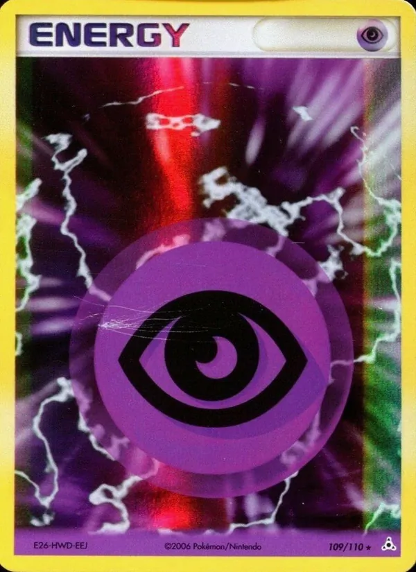 Carte Énergie Psy 109/110 – EX Fantômes Holon