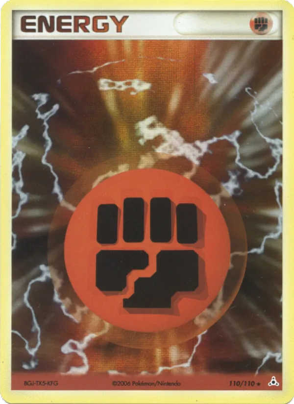 Carte Énergie Combat 110/110 – EX Fantômes Holon