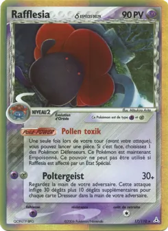 Carte Rafflesia δ 17/110 – EX Fantômes Holon