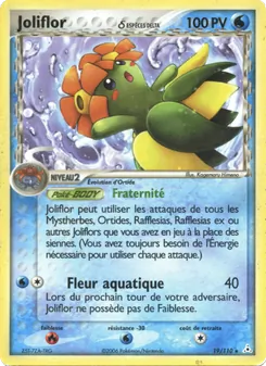 Carte Joliflor δ 19/110 – EX Fantômes Holon