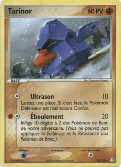 Carte Tarinor 25/110 – EX Fantômes Holon