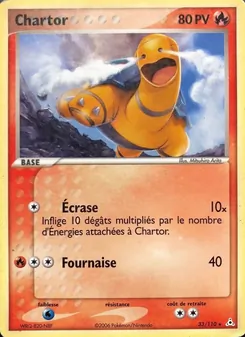 Carte Chartor 33/110 – EX Fantômes Holon