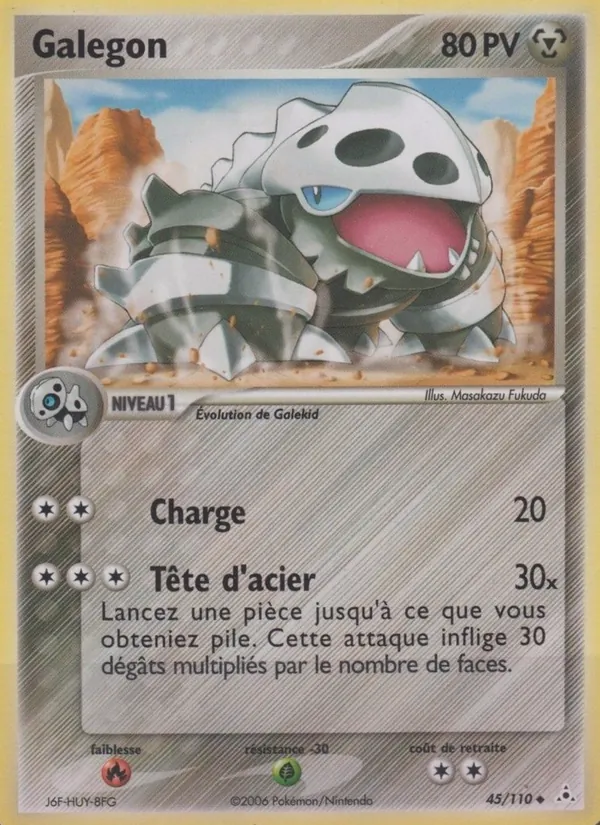 Carte Galegon 45/110 – EX Fantômes Holon