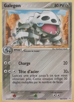 Carte Galegon 45/110 – EX Fantômes Holon
