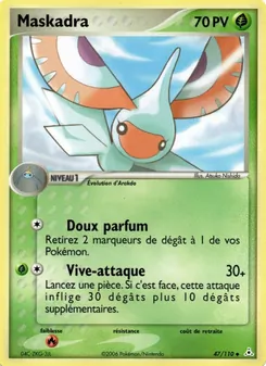 Carte Maskadra 47/110 – EX Fantômes Holon