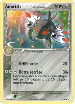 Carte Anorith δ 57/110 – EX Fantômes Holon