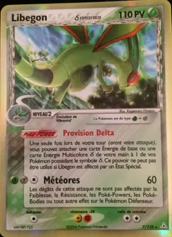 Carte Libegon δ 7/110 – EX Fantômes Holon
