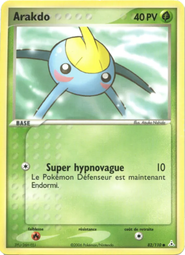 Carte Arakdo 82/110 – EX Fantômes Holon