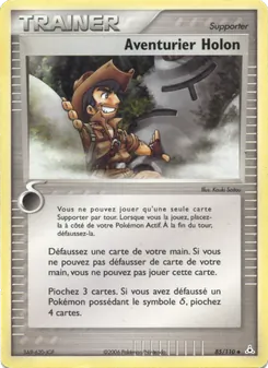 Carte Aventurier Holon 85/110 – EX Fantômes Holon