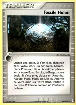 Carte Fossile Holon 86/110 – EX Fantômes Holon