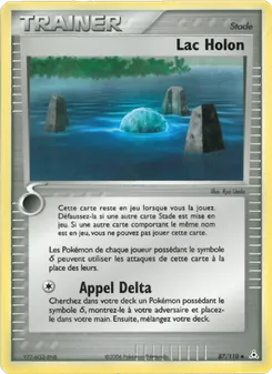 Carte Lac Holon 87/110 – EX Fantômes Holon