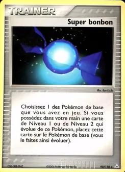 Carte Super bonbon 90/110 – EX Fantômes Holon