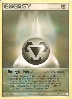 Carte Énergie Métal 95/110 – EX Fantômes Holon