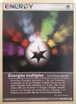 Carte Énergies multiples 96/110 – EX Fantômes Holon