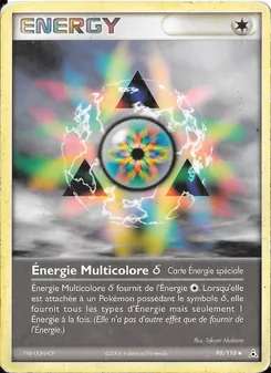 Carte Énergie Multicolore δ 98/110 – EX Fantômes Holon