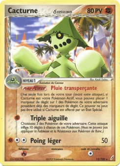 Carte Cacturne δ 15/100 – EX Gardiens de Cristal