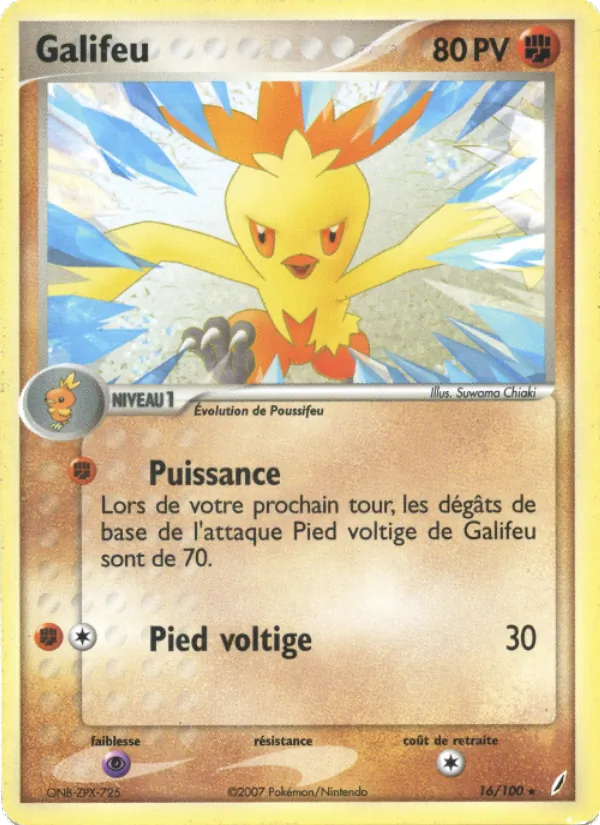 Carte Galifeu 16/100 – EX Gardiens de Cristal