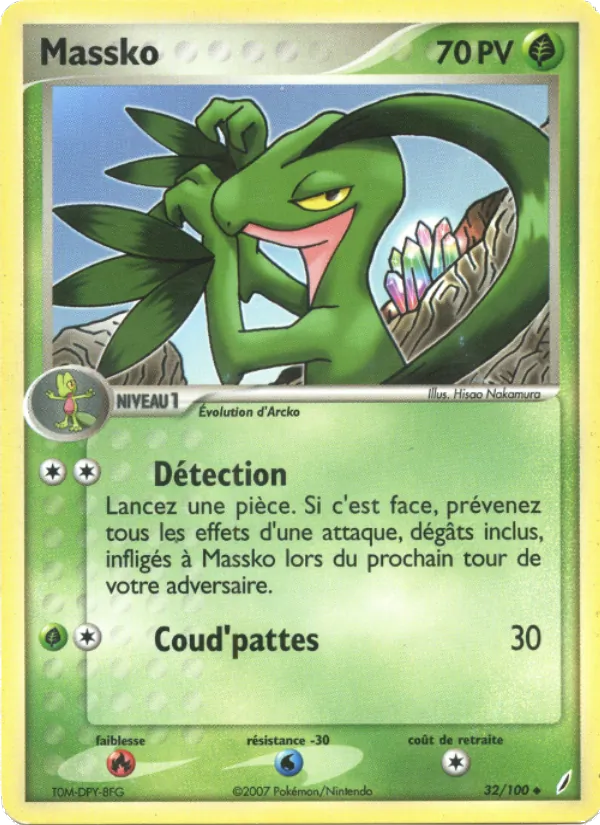 Carte Massko 32/100 – EX Gardiens de Cristal