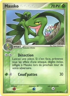 Carte Massko 32/100 – EX Gardiens de Cristal
