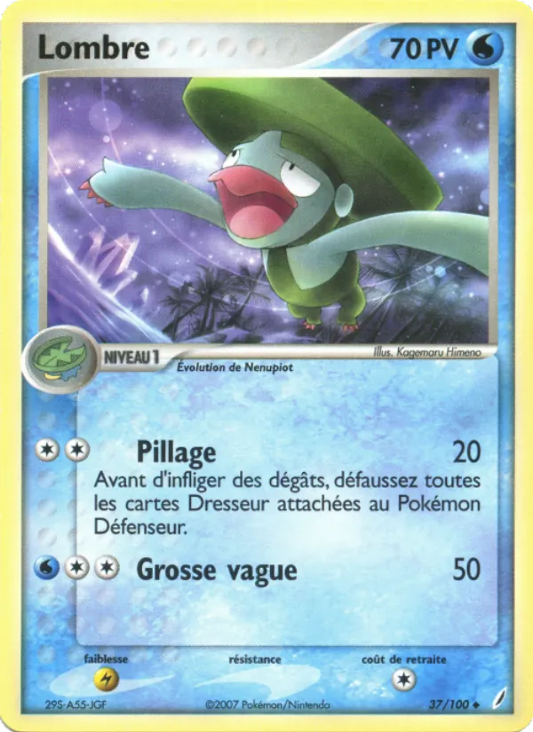 Carte Lombre 37/100 – EX Gardiens de Cristal