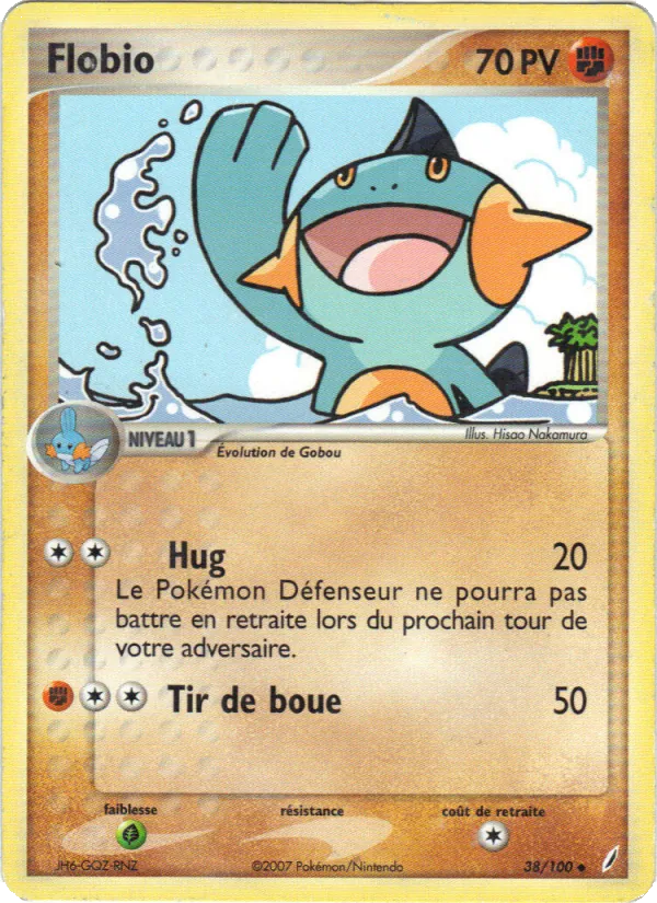 Carte Flobio 38/100 – EX Gardiens de Cristal