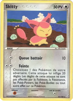 Carte Skitty 41/100 – EX Gardiens de Cristal