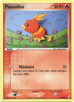 Carte Poussifeu 65/100 – EX Gardiens de Cristal