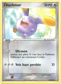 Carte Chuchmur 69/100 – EX Gardiens de Cristal