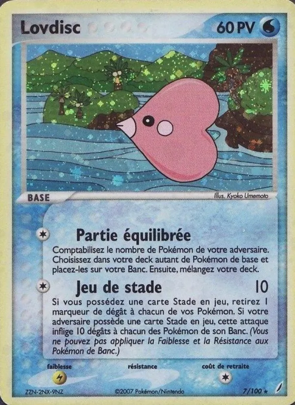 Carte Lovdisc 7/100 – EX Gardiens de Cristal