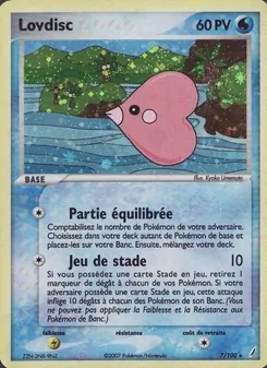 Carte Lovdisc 7/100 – EX Gardiens de Cristal
