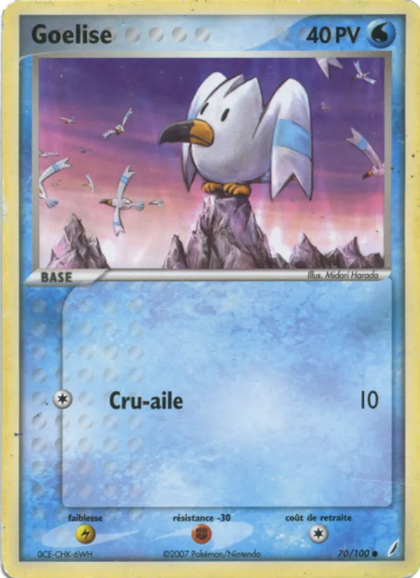 Carte Goélise 70/100 – EX Gardiens de Cristal