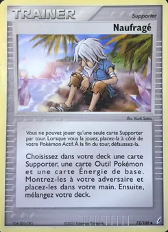 Carte Naufragé 72/100 – EX Gardiens de Cristal