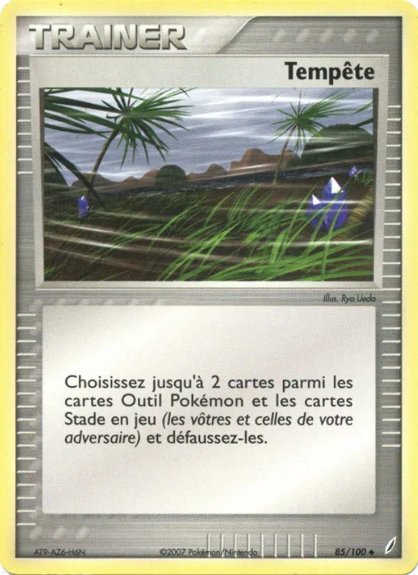 Carte Tempête 85/100 – EX Gardiens de Cristal