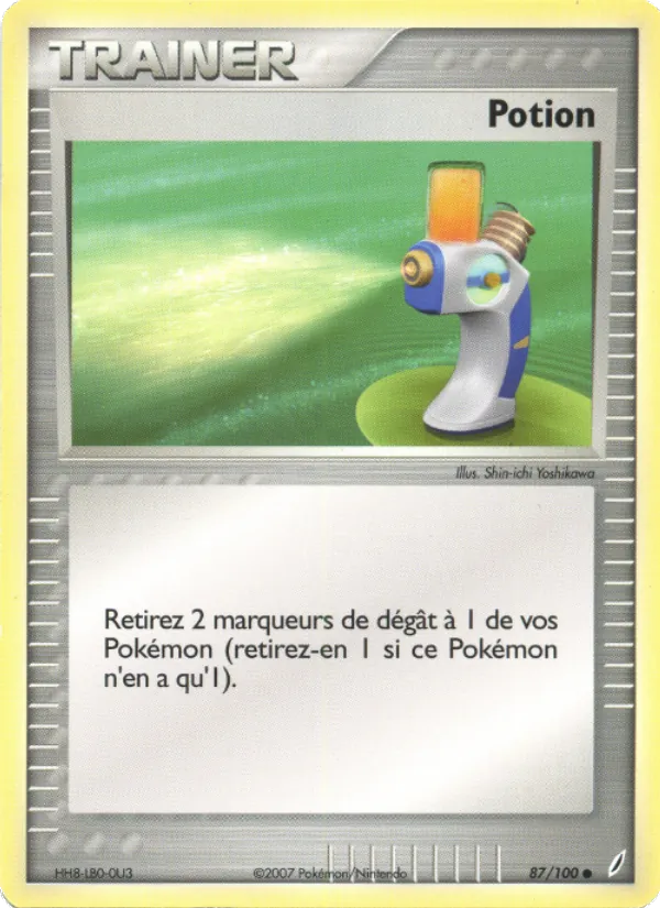 Carte Potion 87/100 – EX Gardiens de Cristal