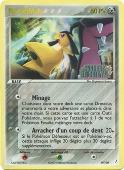 Carte Mysdibule 9/100 – EX Gardiens de Cristal