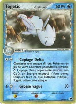 Carte Togetic δ 11/101 – EX Île des Dragons