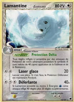 Carte Lamantine δ 15/101 – EX Île des Dragons