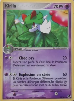 Carte Kirlia 32/101 – EX Île des Dragons